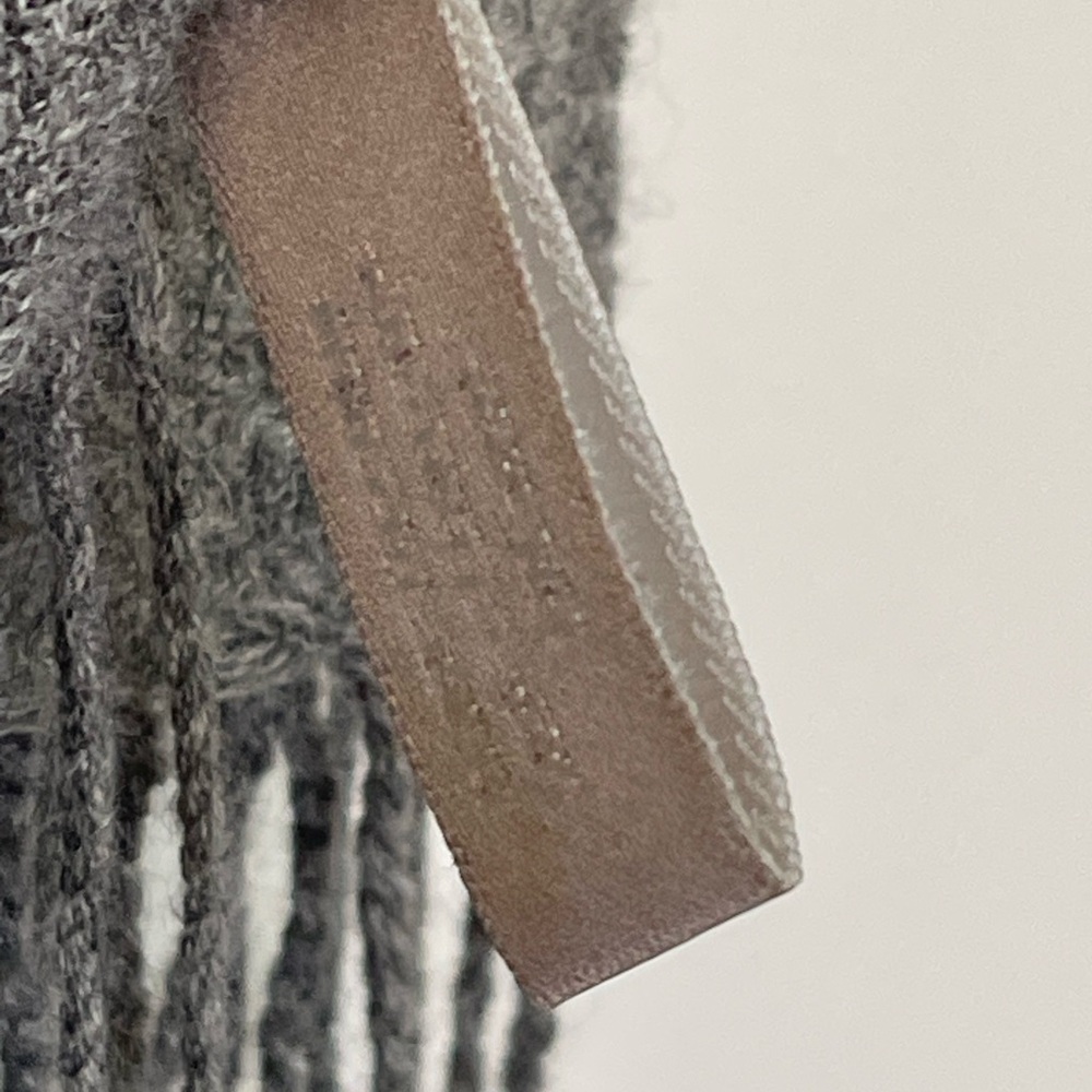 Nordstrom Gray 100% Cashmere Scarf - Picture 4 of 6